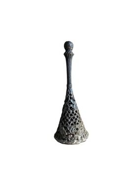 Posy Tussie Mussie Wedding Bouquet Flower Holder Victorian Gothic Pewter